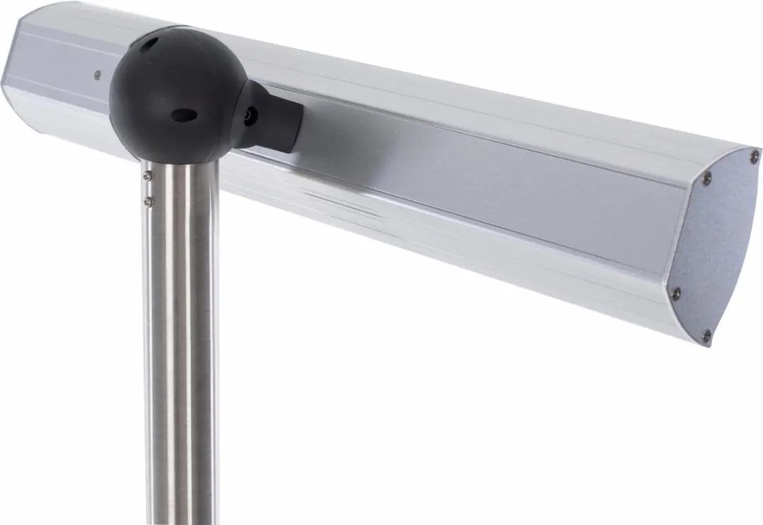 Sunred Ultra Terrasverwarmer 2000W - Zilver - afbeelding 6 van 6