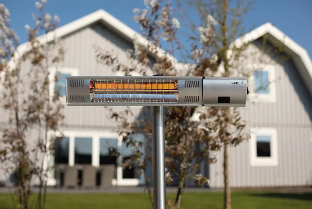 Sunred Ultra Terrasverwarmer 2000W - Zilver