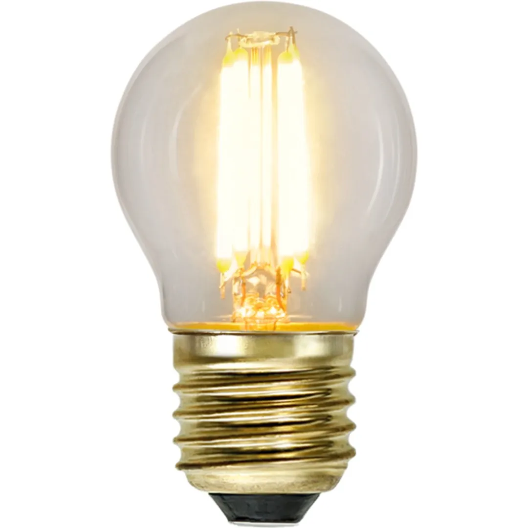 Star Trading Kogel LED Lamp 4W E27 Warm Wit - Set van 3