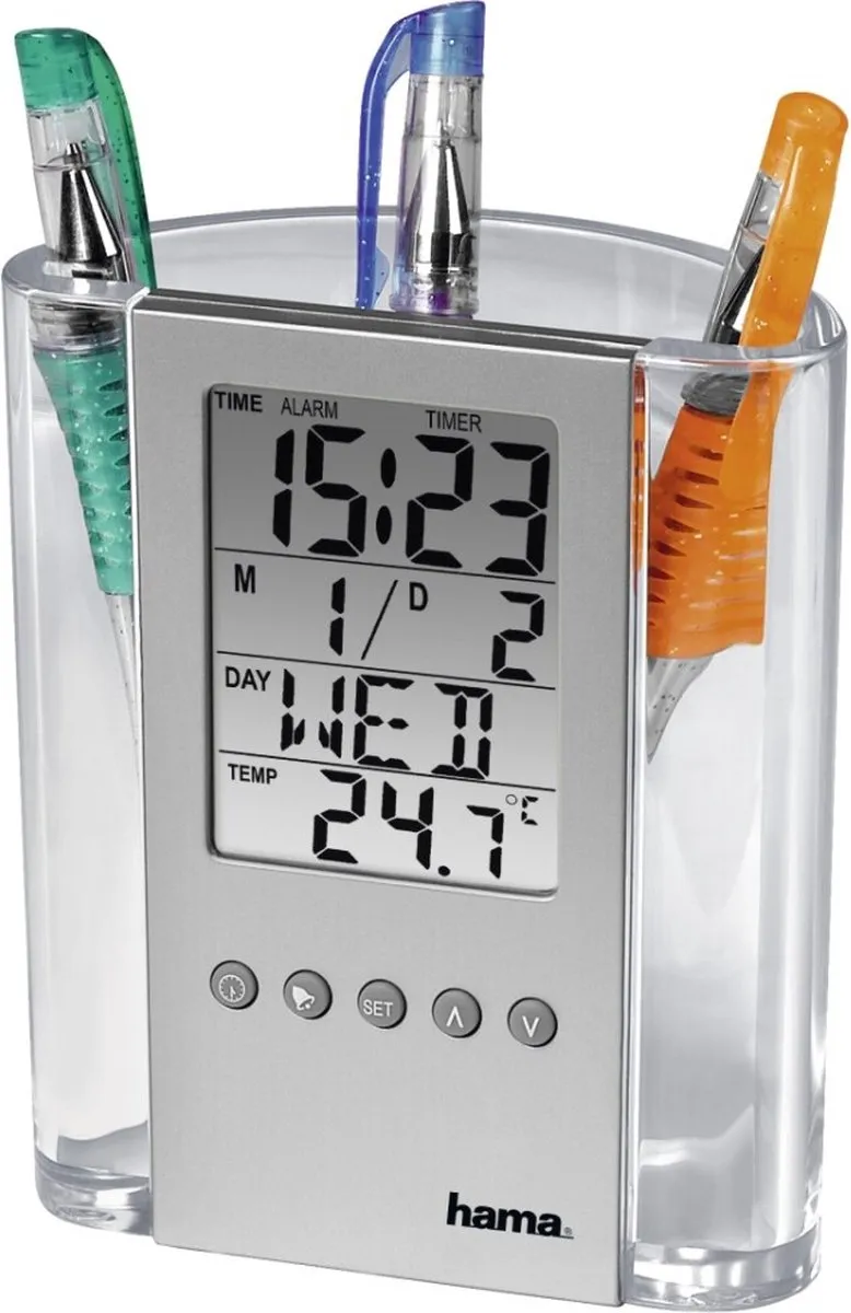 Hama LCD-Thermometer en Penhouder