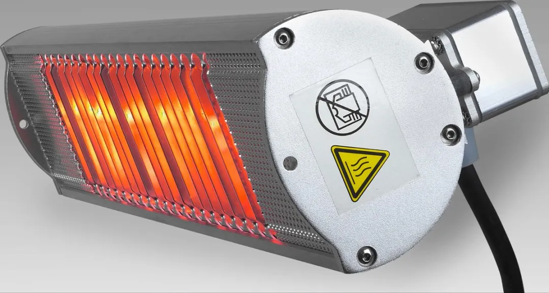 Eurom Comfy 1300 Terrasverwarmer 1300W - Zilver
