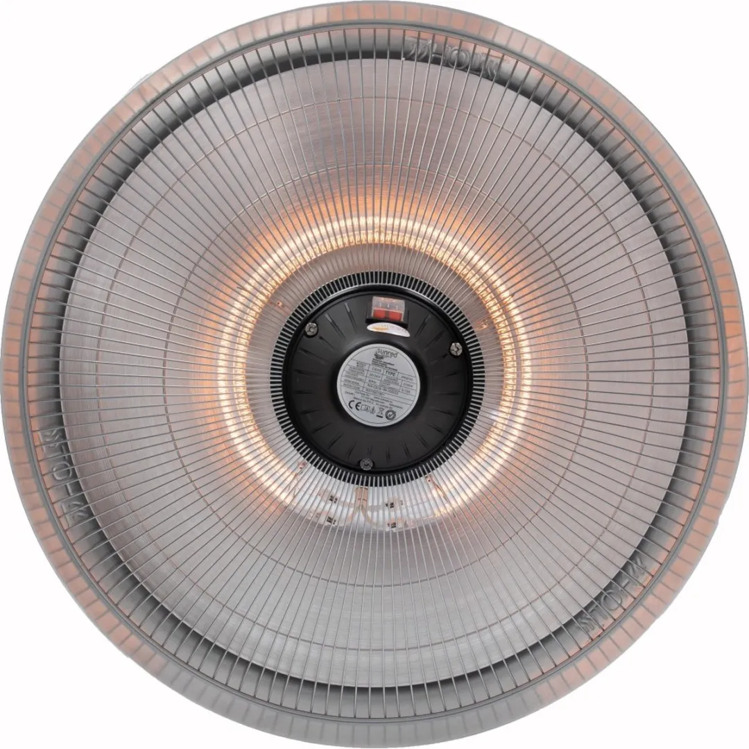 Sunred Sirius Terrasverwarmer 2100W - Zilver - 3 standen