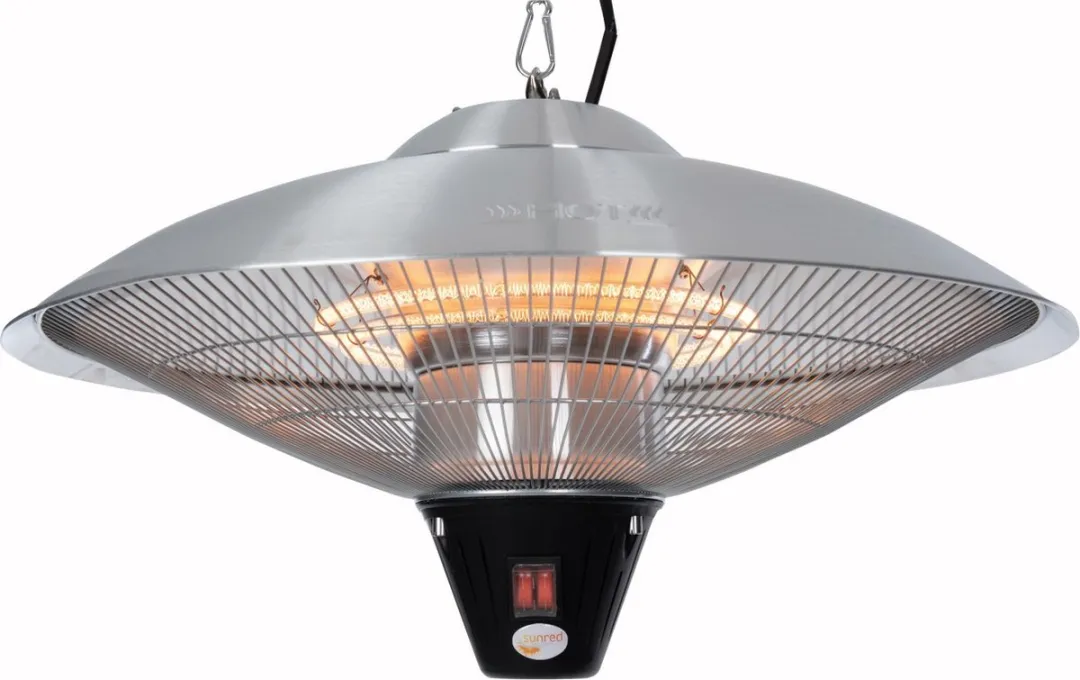 Sunred Sirius Terrasverwarmer 2100W - Zilver - 3 standen