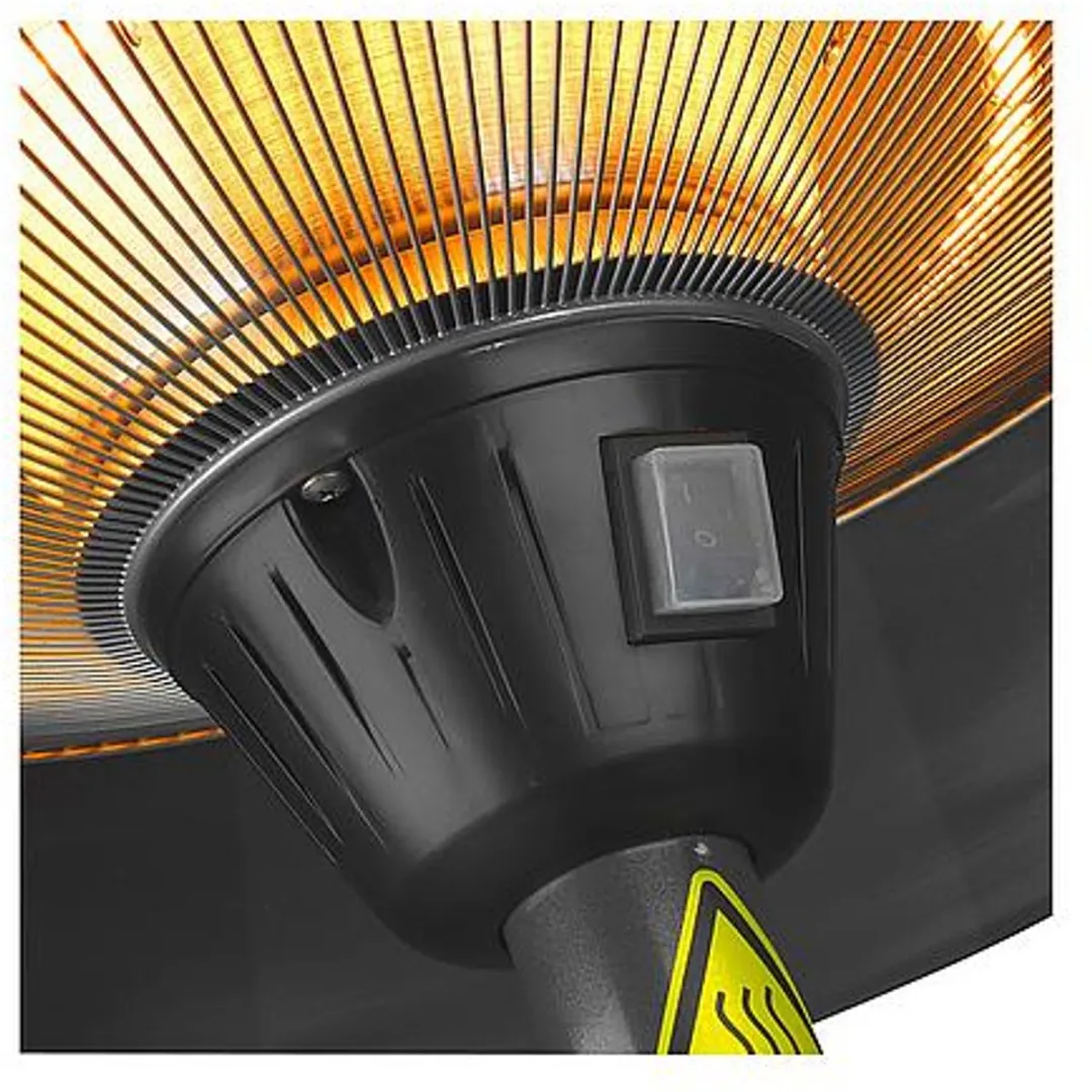 Eurom PD1500T Halogeen Tafelverwarmer 1500W - Grijs