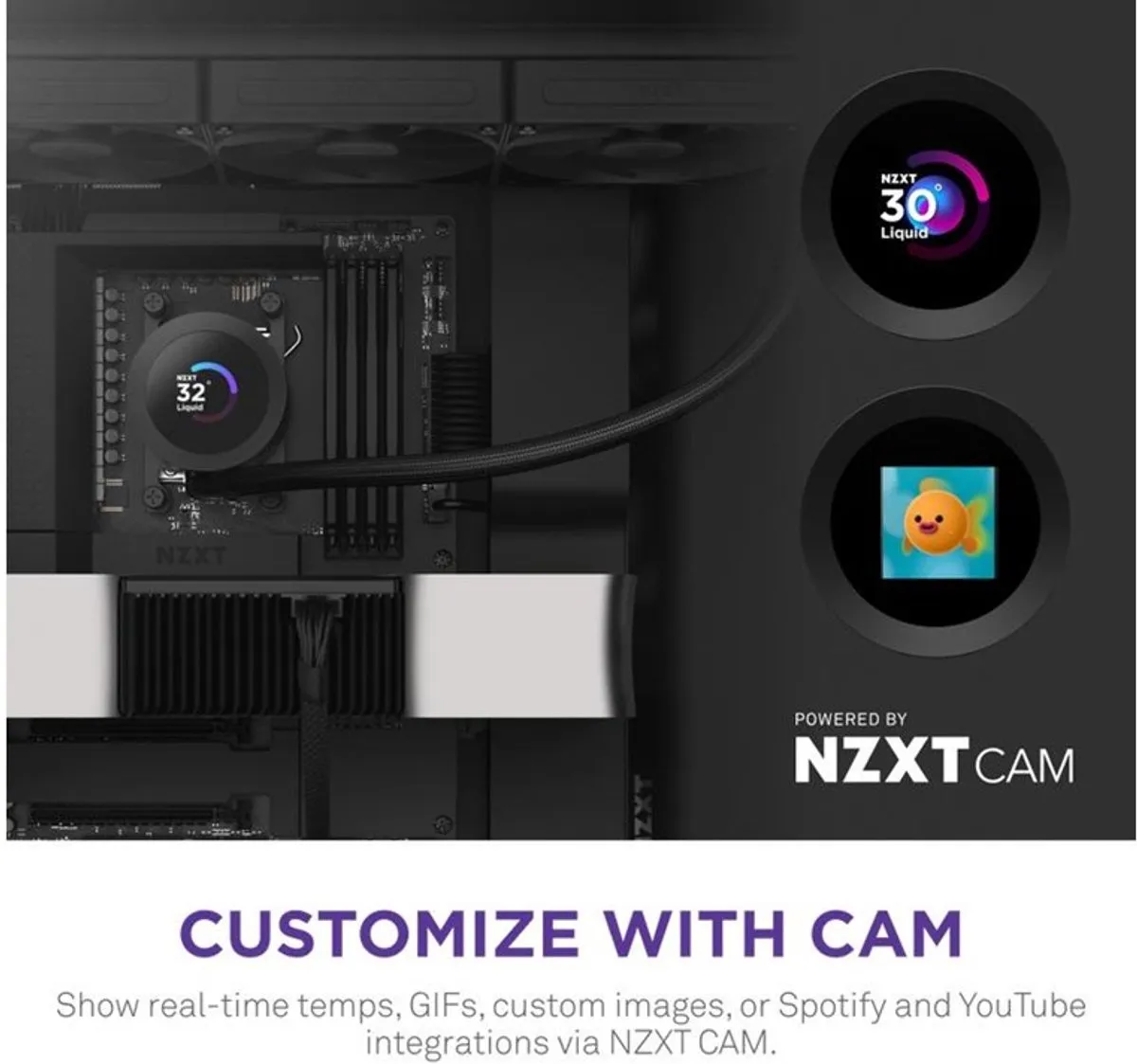 NZXT Kraken Plus 360 RL-KN360-B2 - Koelsysteem - Zwart