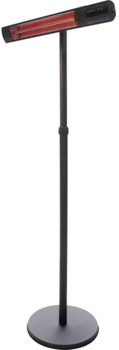 Sunred Dark Terrasverwarmer 2500W - 3 standen - Zwart