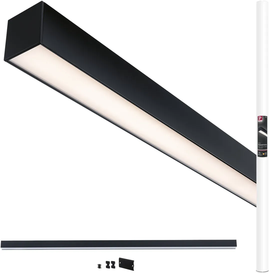 Paulmann Linion Lichtkanaal 1,5m 24V 25,5W Signaal zwart