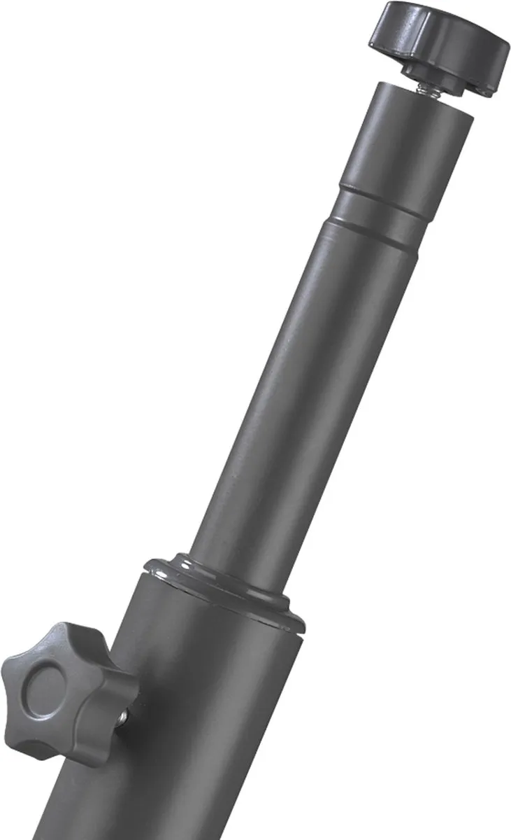 Eurom Terrasverwarming Floorstand - 138-175cm - Grijs - afbeelding 6 van 6