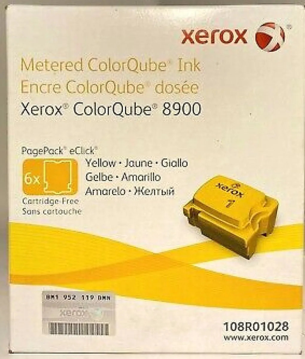 Xerox 108R01028 Inktstick Geel