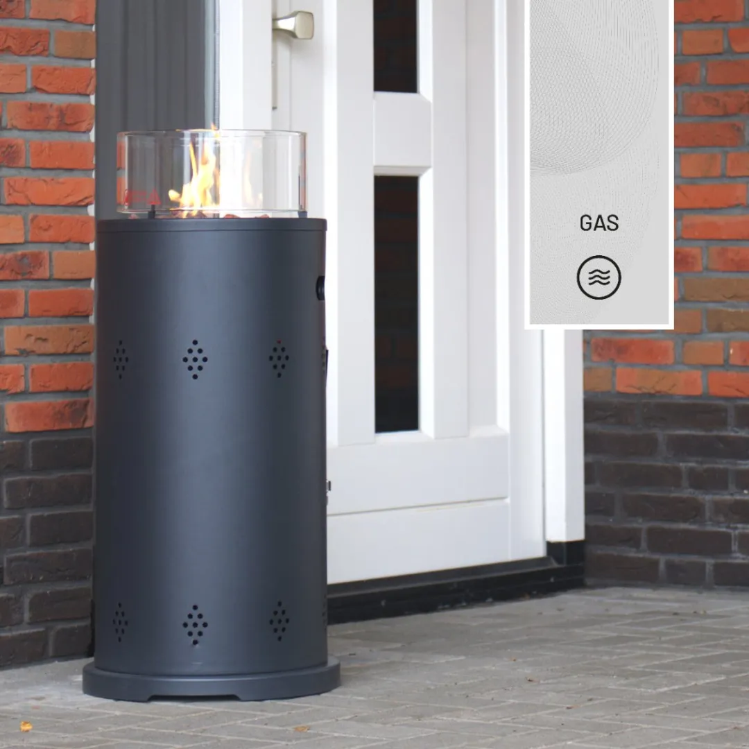 Sunred Bogo Gas Terrasverwarmer 10500W - Grijs - afbeelding 6 van 6