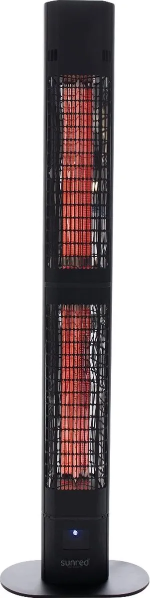 Sunred Valencia Dark Terrasverwarmer 3000W