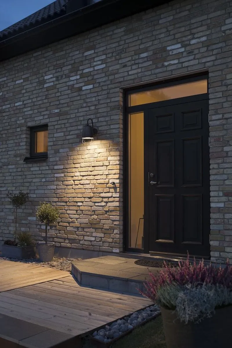 Konstsmide Perugia Wandlamp Buiten E27 - IP44 - Zwart - afbeelding 6 van 6