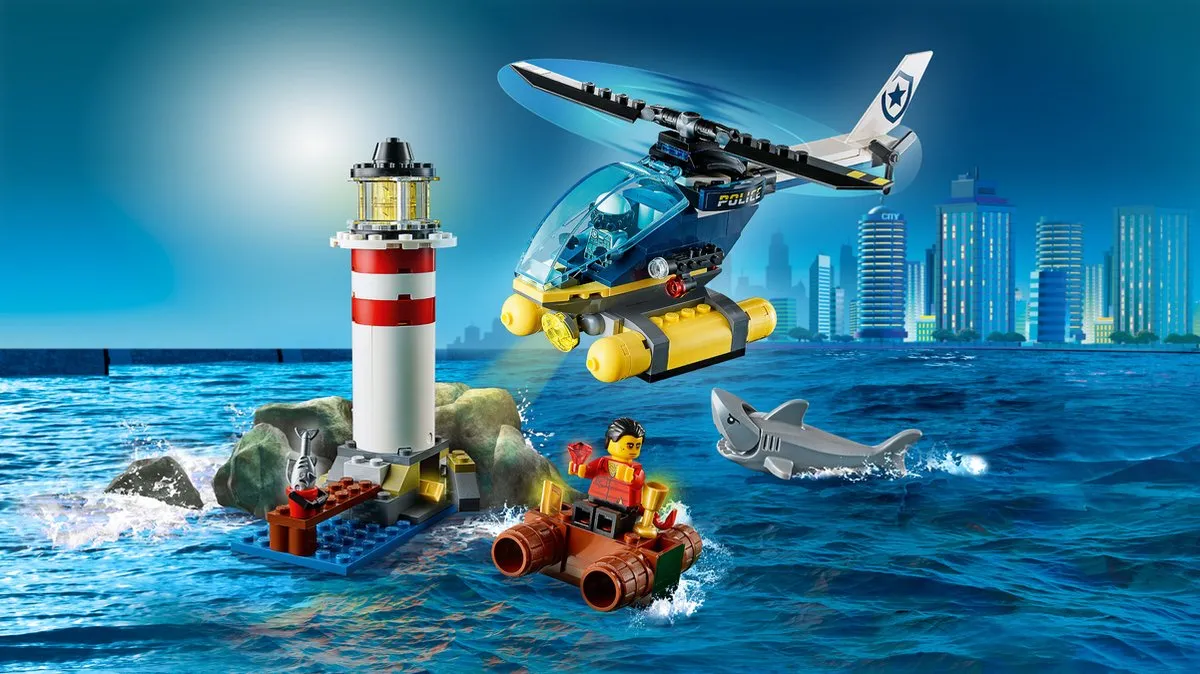 LEGO City Elite Politie Vuurtoren - 88 Stukken - 2 Minifiguren