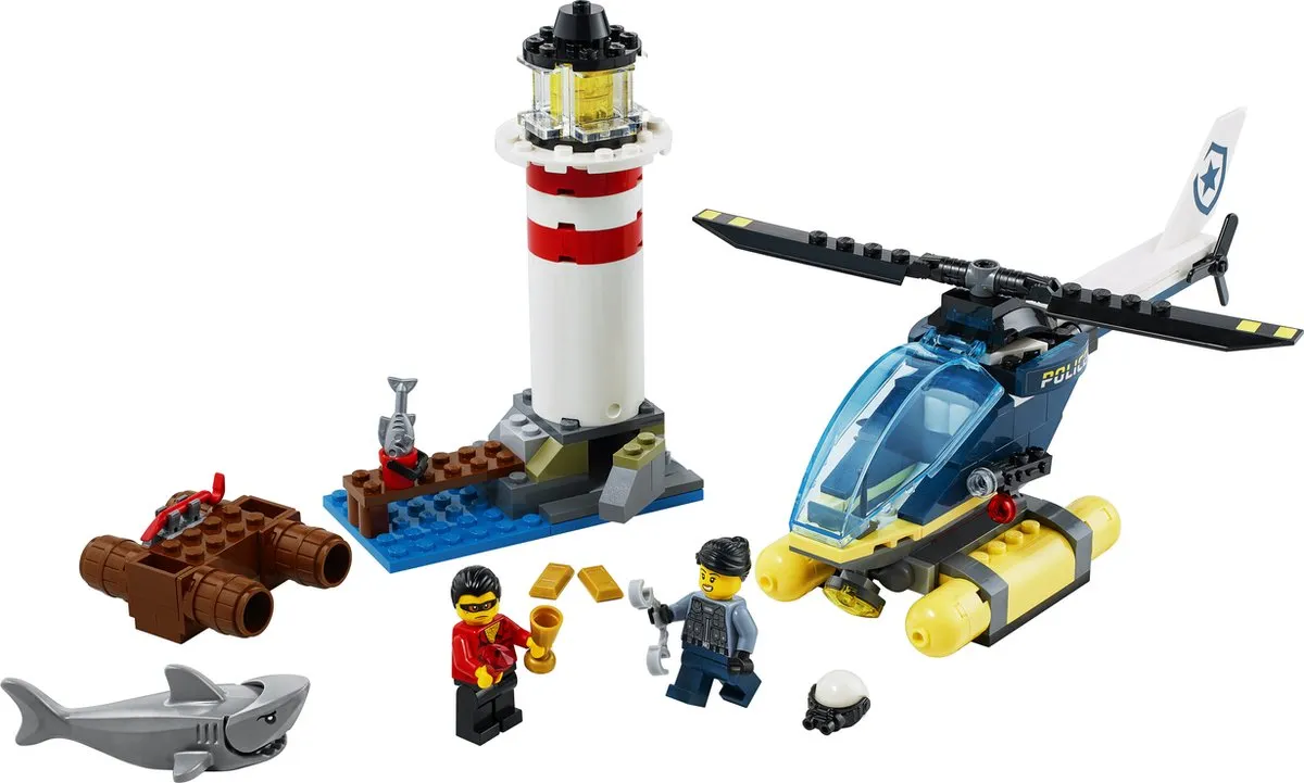 LEGO City Elite Politie Vuurtoren - 88 Stukken - 2 Minifiguren