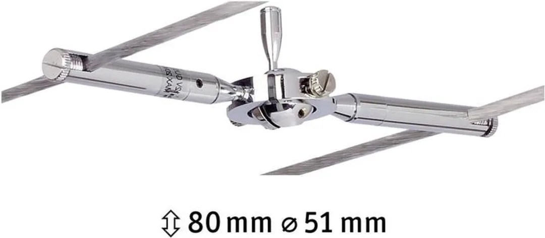 Paulmann Kabelspot Togo max 10W GU5.3 - Chroom