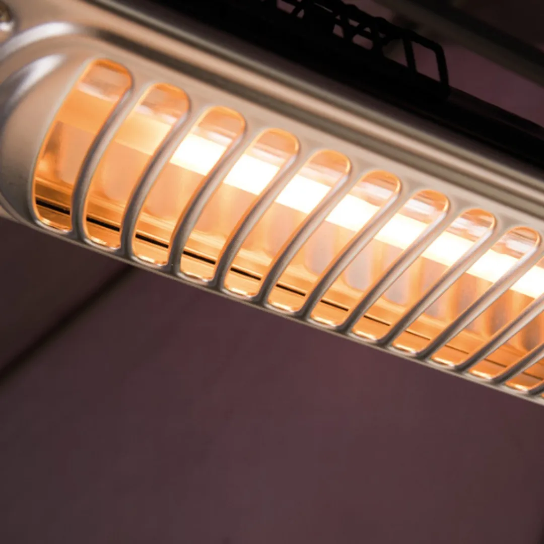 Sunred Parasol Heater 2000W - Zwart/Zilver - 3 standen