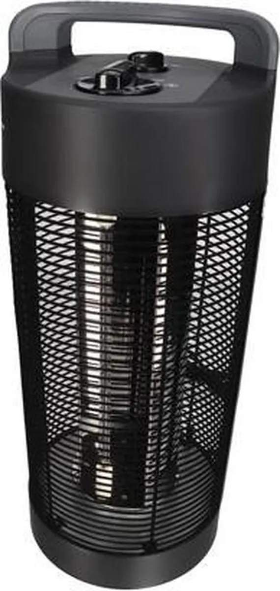 Perel PHT1200 Mobiele Terrasverwarmer 1200W - Zwart/Carbon
