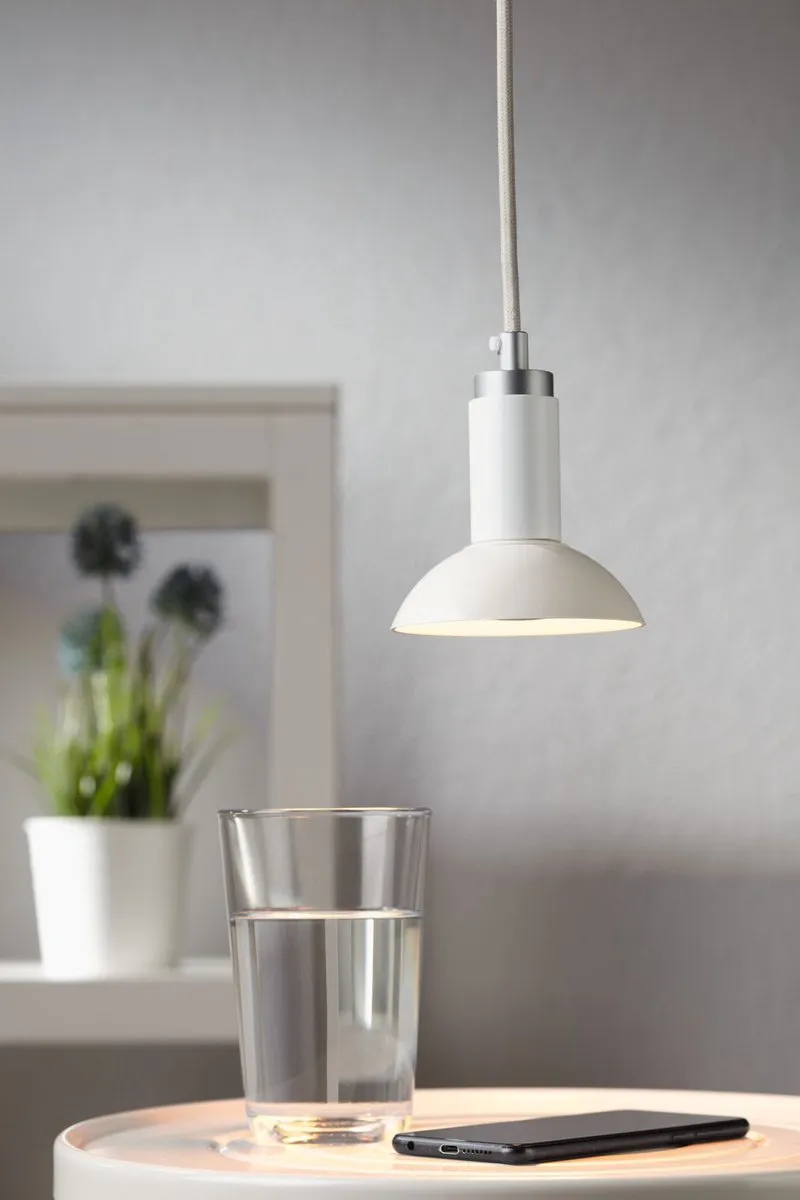 Paulmann Neordic Hanglamp Runa GU10 20W - Wit/Grijs