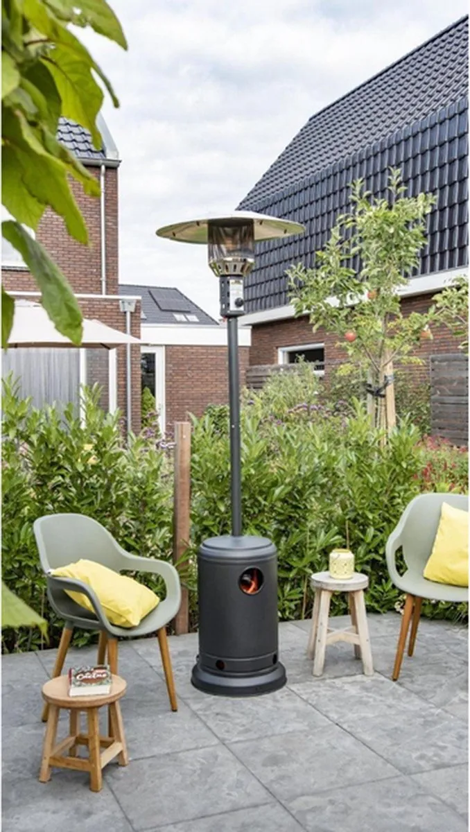 Eurom THG 10.000W terras heater - terrasverwarmer - Zwart