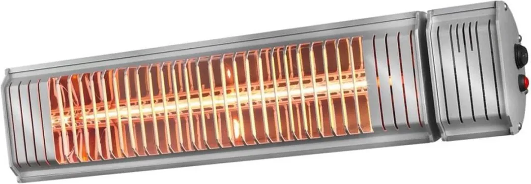 Eurom Golden 2000 Terras-/Parasolverwarmer 2000W - Zilver - afbeelding 6 van 6