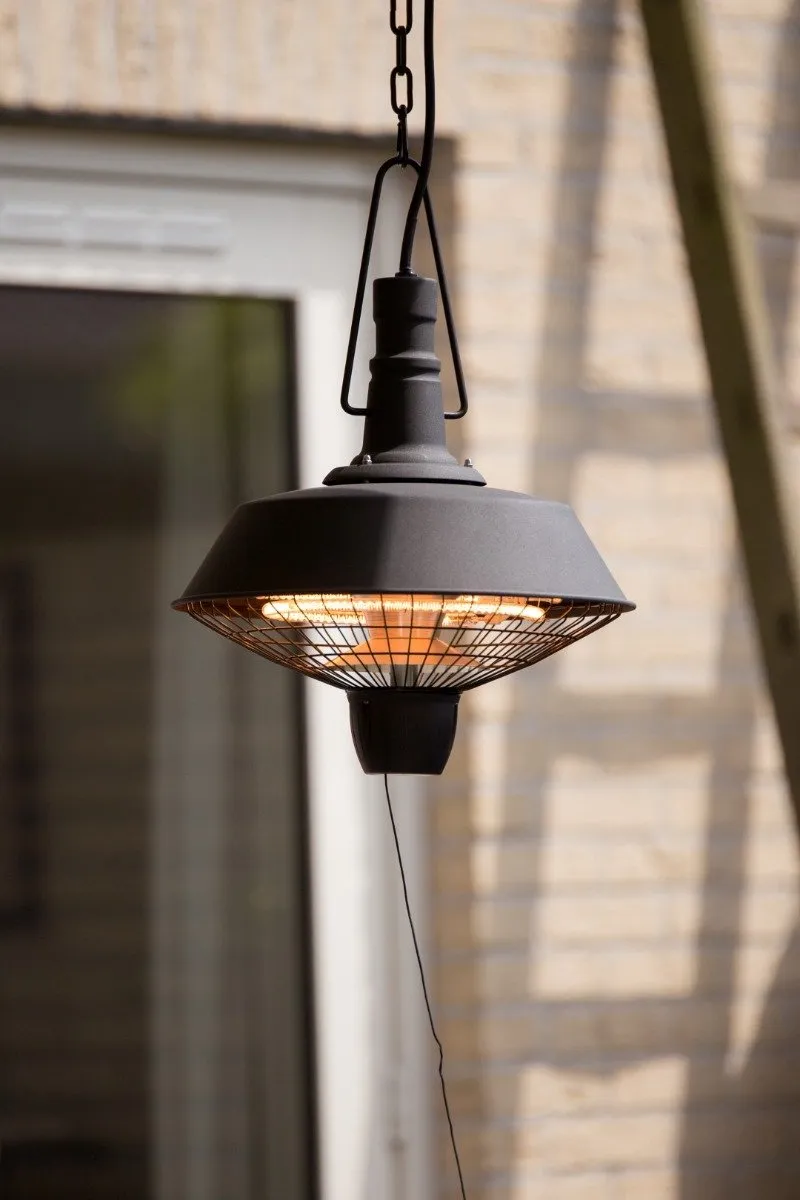 Sunred Indus Halogeen Terrasverwarmer 2100W - Zwart - afbeelding 6 van 6