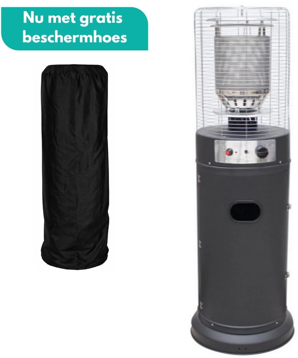 Sunred Propus Gas Terrasverwarmer 10000W - Grijs