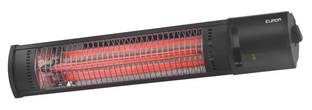 Eurom Golden 1500 Shadow Terrasverwarmer 1500W - Zwart