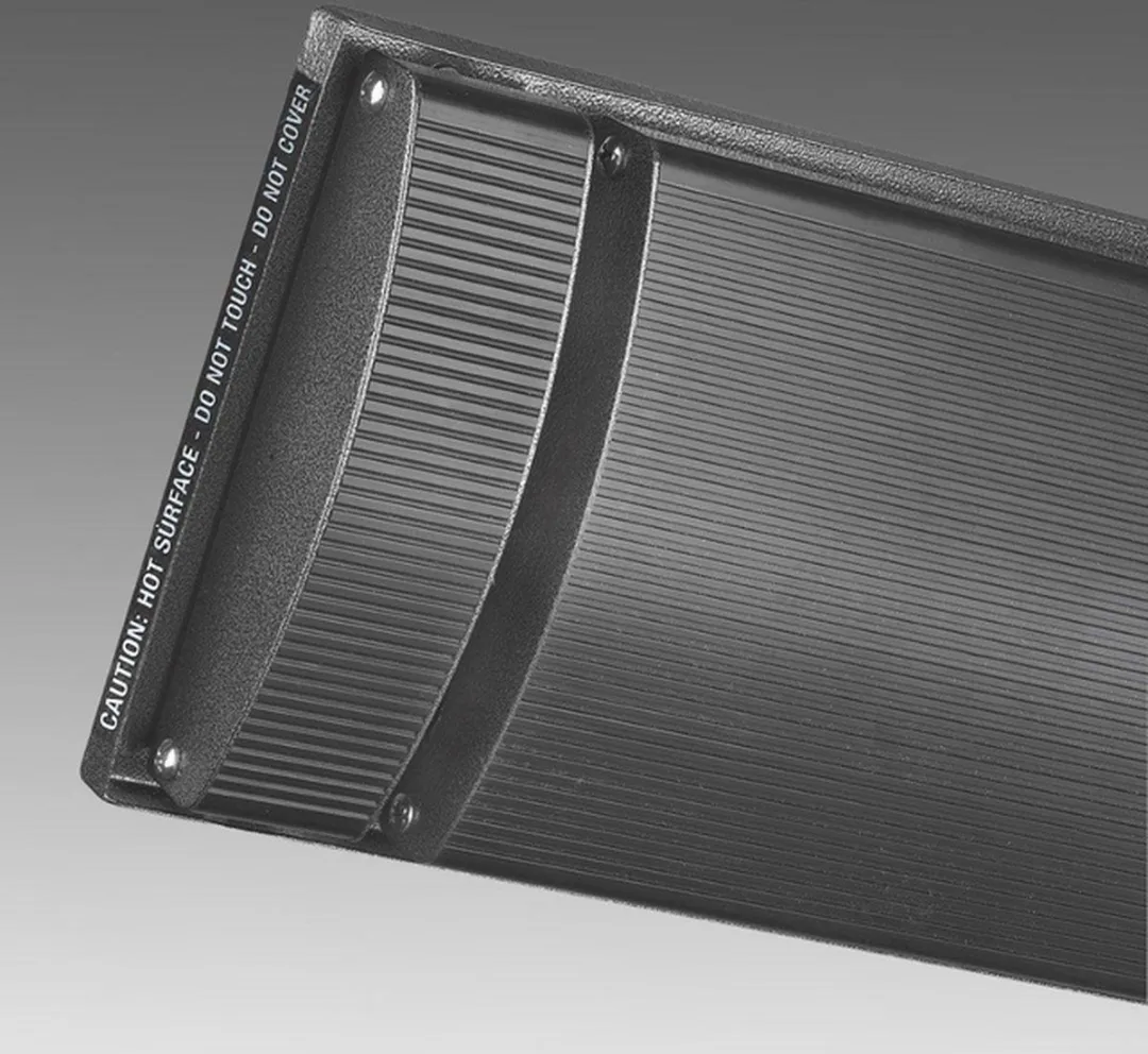 Eurom Outdoor Heatpanel 1800W Infrarood Verwarming - Zwart