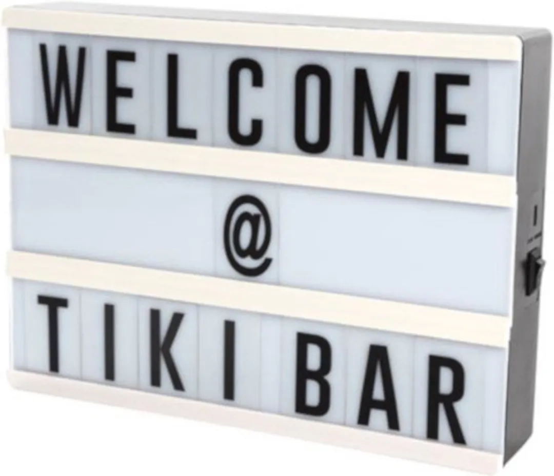 Perel Decoratieverlichting Lightbox 20 X 15 Cm Wit 4-delig