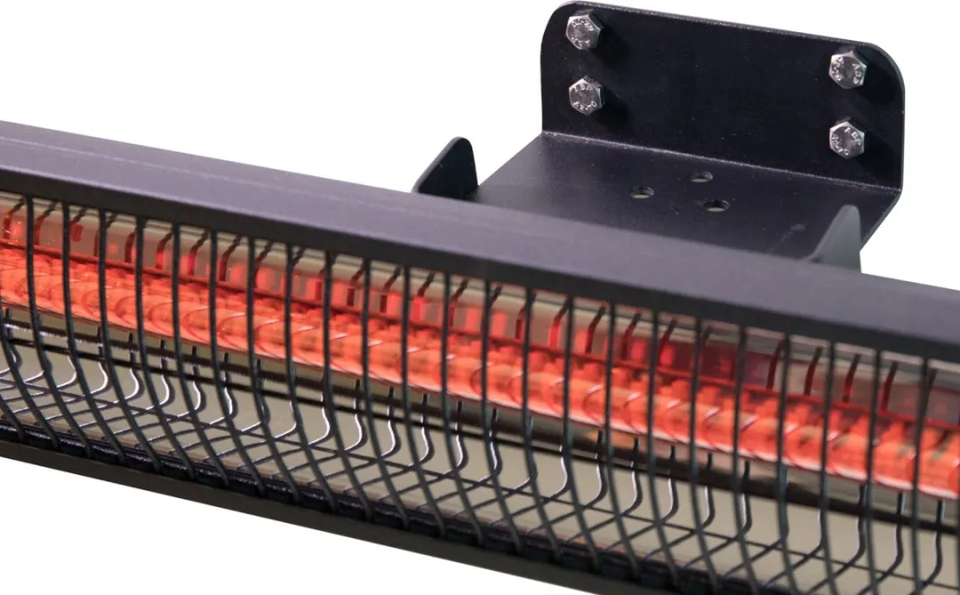 Sunred Dark Wandverwarming 1500W - Zwart