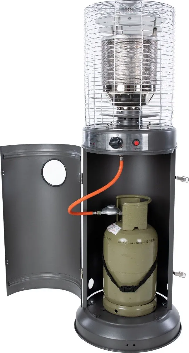 Sunred Propus Terrasverwarmer Gas 10000W - Grijs - afbeelding 6 van 6