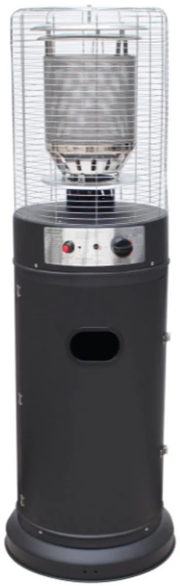 Sunred - Propus - Gas lijn - Grijs - Staand model - Terrasverwarmer - Gas - 10000 W – Verschillende standen – Piezo ontsteking - Gas heater - Compleet: incl. gasdrukregelaar & slang