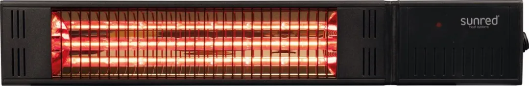 Sunred Fortuna Ultra Wandverwarmer 1500W - Zwart