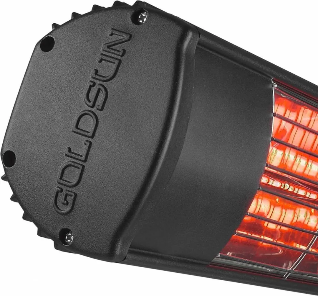 Eurom Goldsun Aqua 2000 Terrasverwarming 2000W - Zwart
