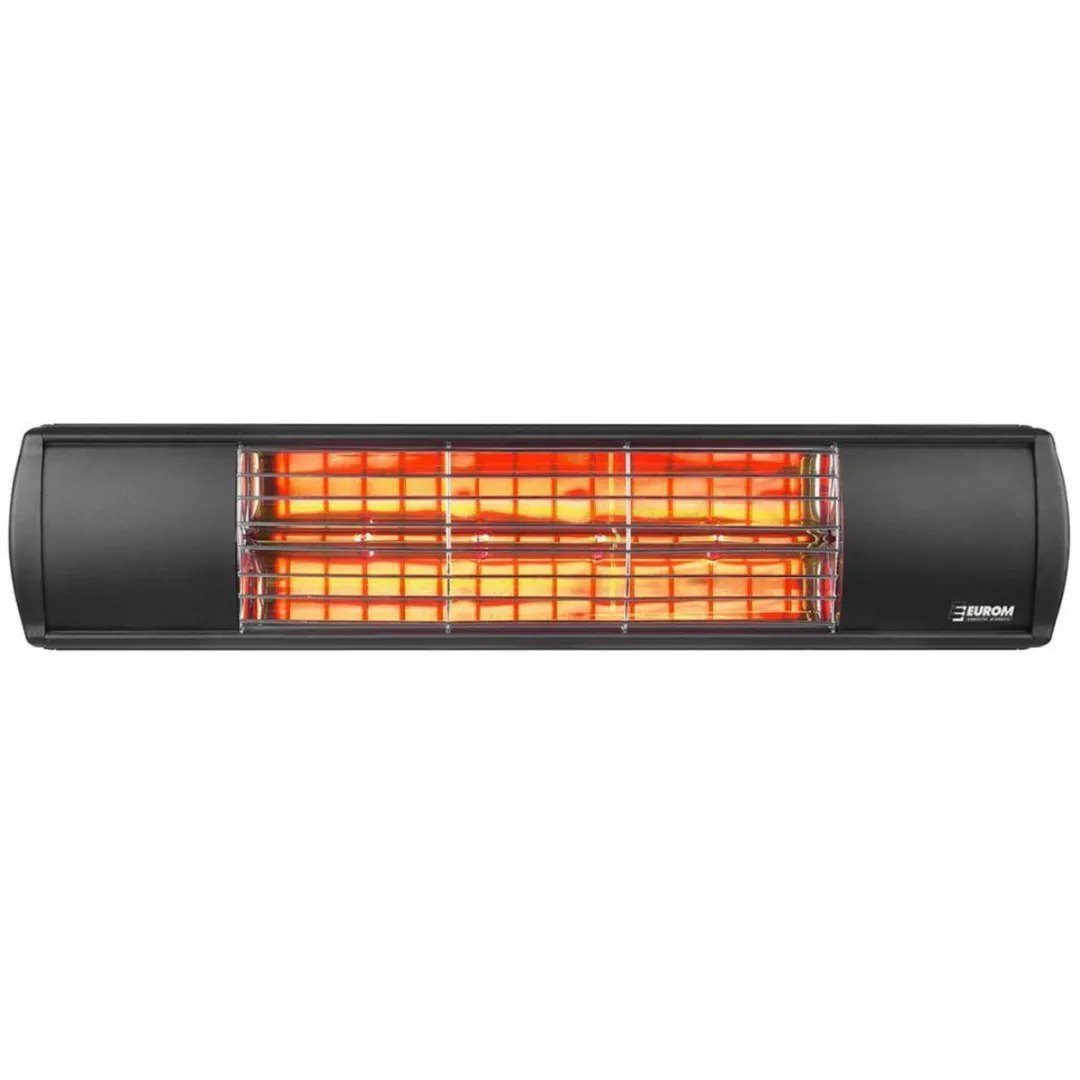 Eurom Goldsun Aqua 2000 Terrasverwarming 2000W - Zwart