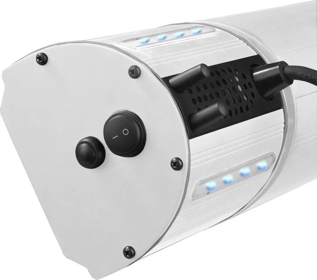 Eurom Heat and Beat Terrasverwarmer 2000W - Wit