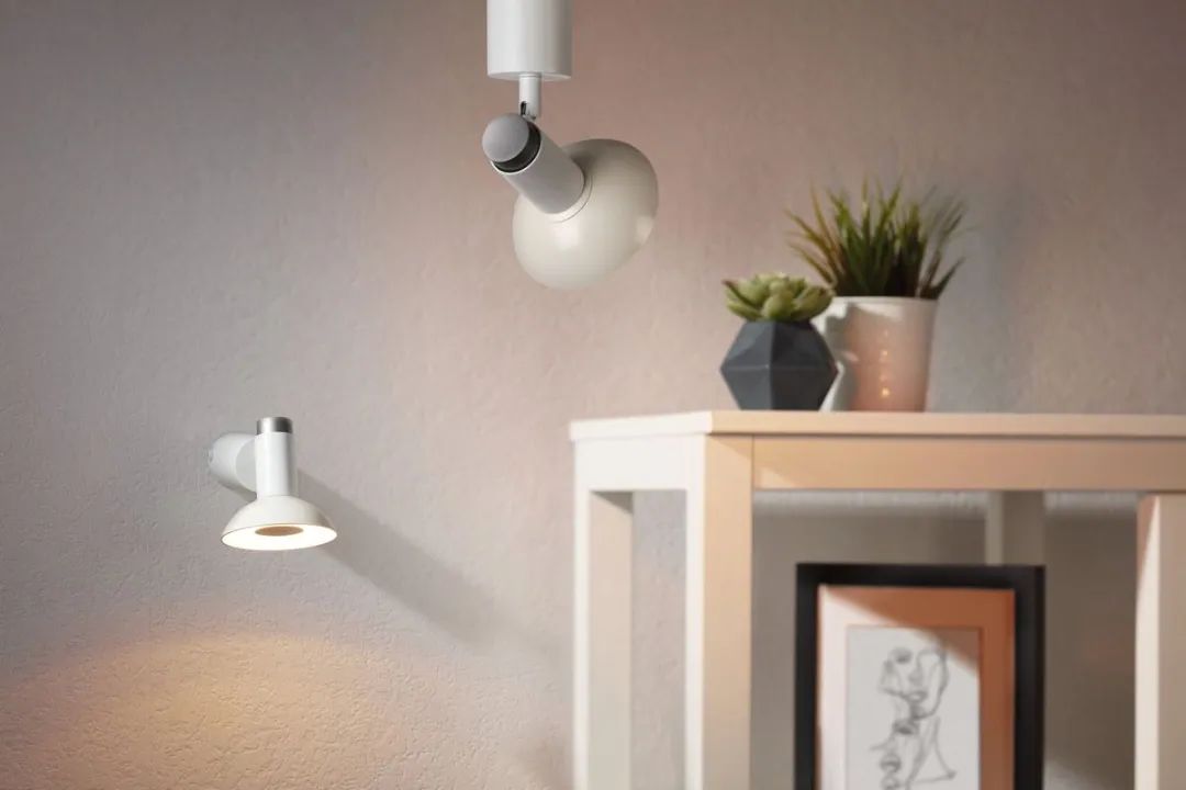 Paulmann Neordic Runa GU10 Wandlamp 20W - Wit/Grijs