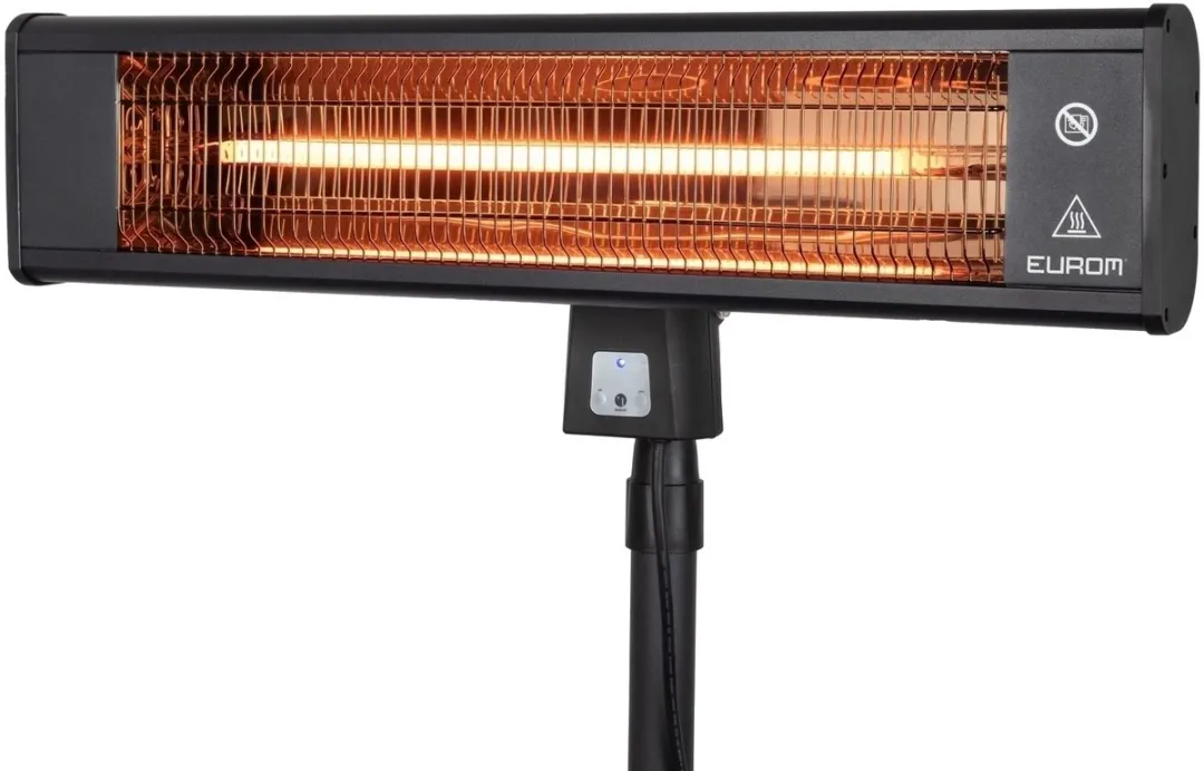Eurom TH 1800S Terrasverwarmer 1800W - Zilver
