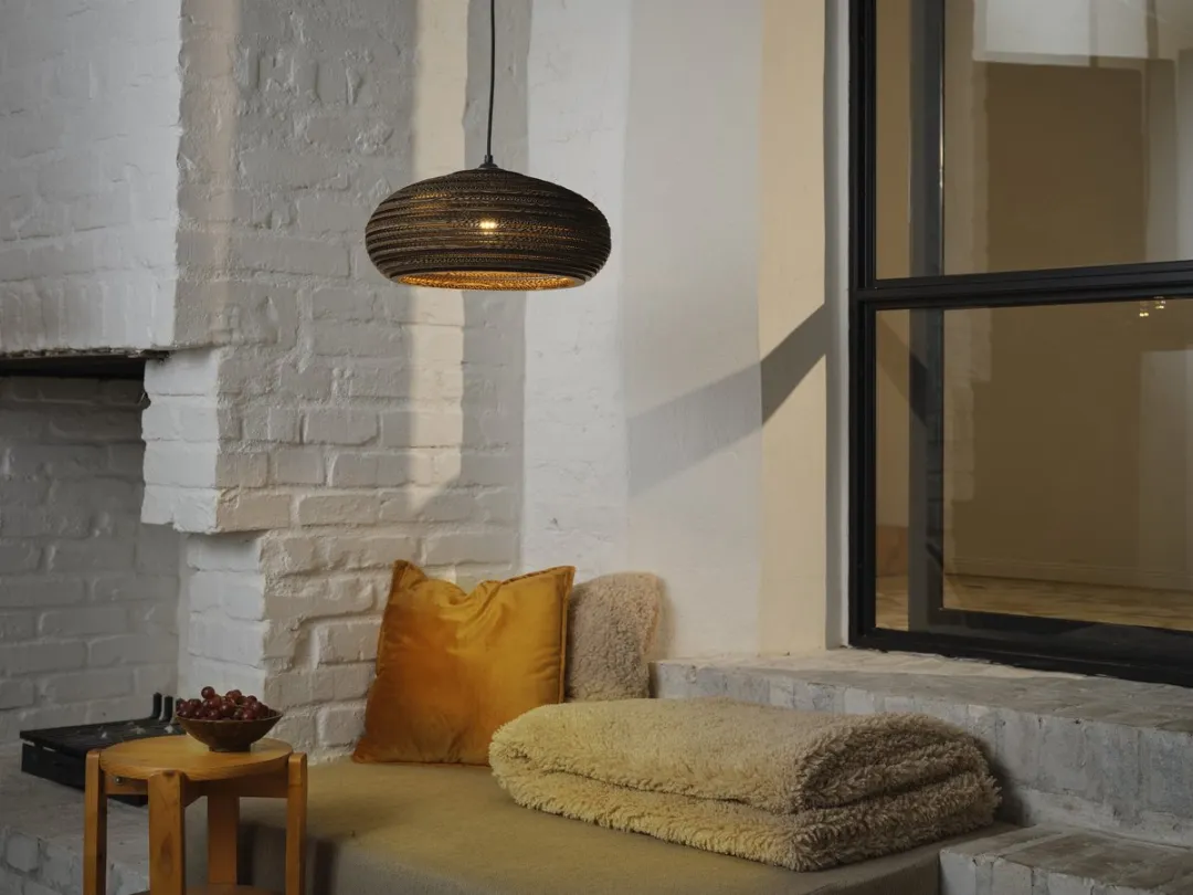 Osram Decor Cardboard Drop Hanglamp - E27 - Ø40cm - Bruin