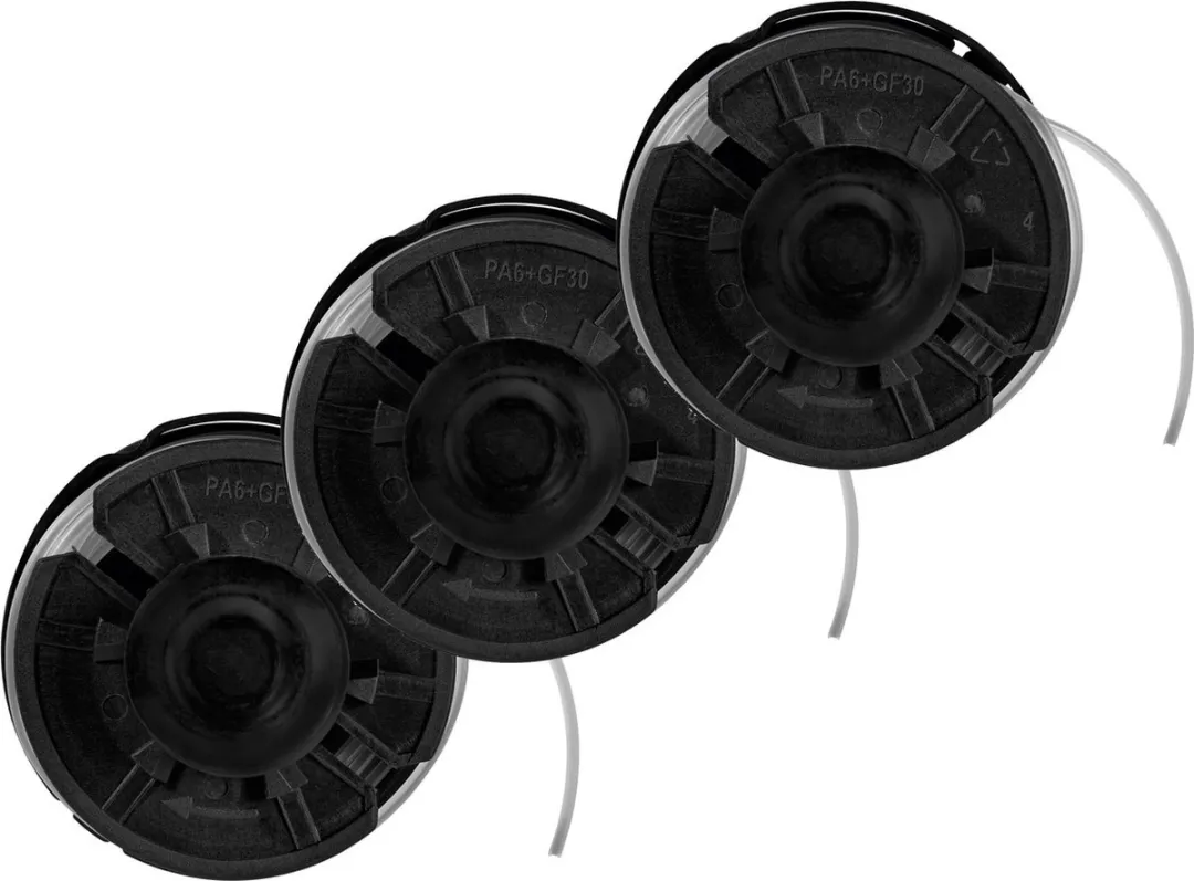 PARKSIDE 3 reserve spoelen 1x 4m - reservespoelen voor grastrimmer