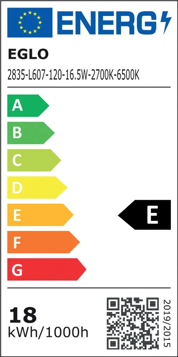 EGLO connect.z Fueva-Z Smart Opbouwlamp Ø21cm - Zwart/Wit - Zigbee