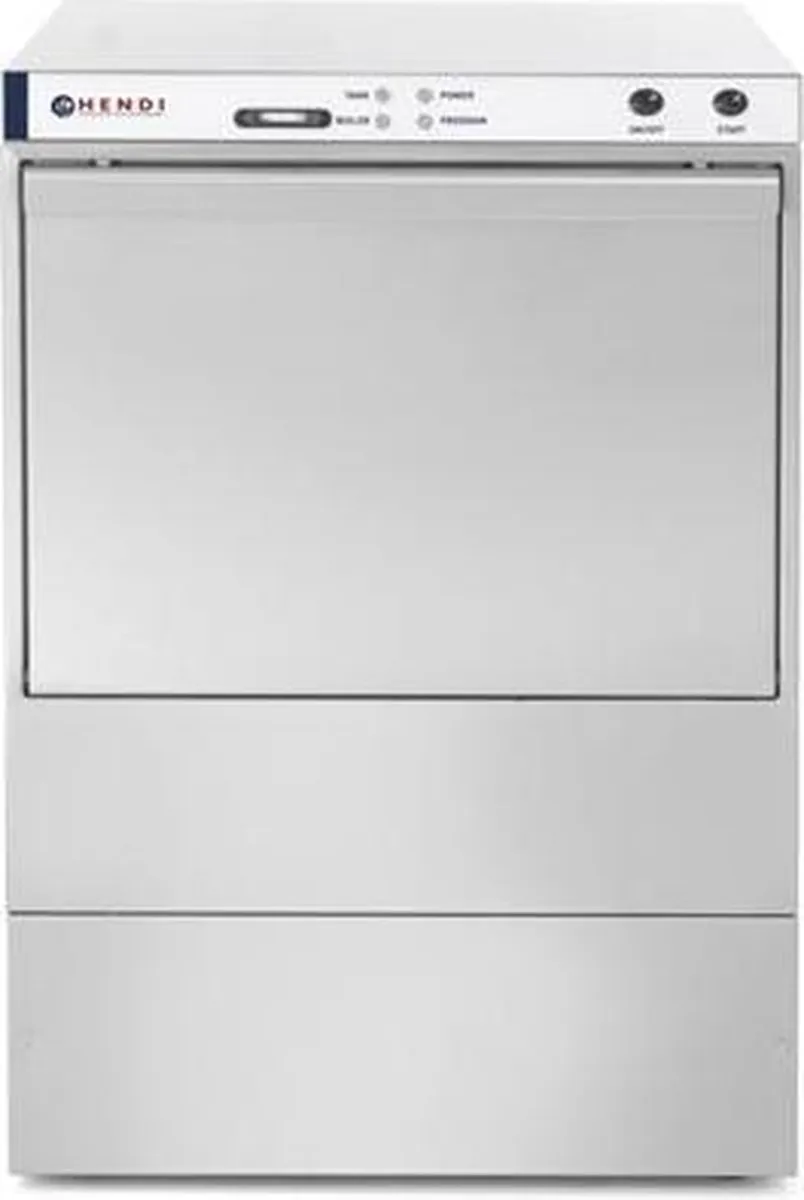 HENDI K50 Vaatwasser 6600W - 1 Couvert - Rvs