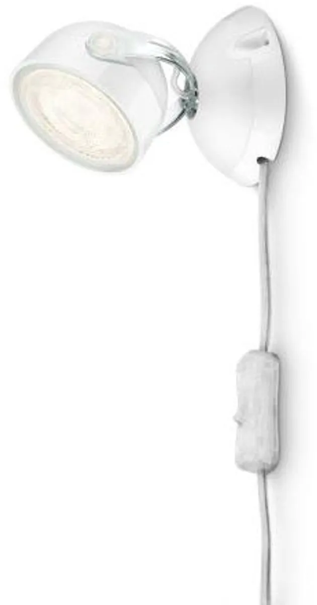 Philips myLiving Dyna Wandspot Single Spot - Wit
