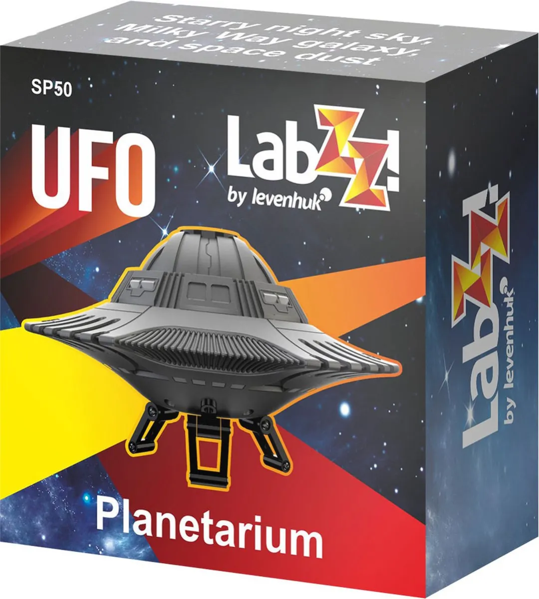 Levenhuk UFO Planetarium Projector - RGB - 10W - Grijs