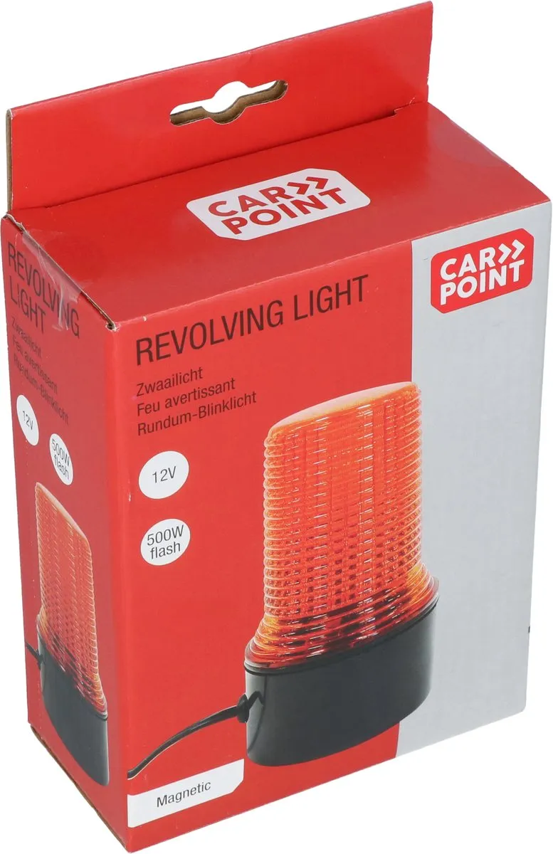 Carpoint Zwaailamp High-Voltage 500W - Oranje