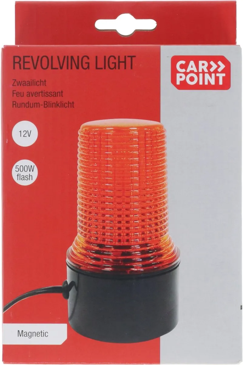 Carpoint Zwaailamp High-Voltage 500W - Oranje