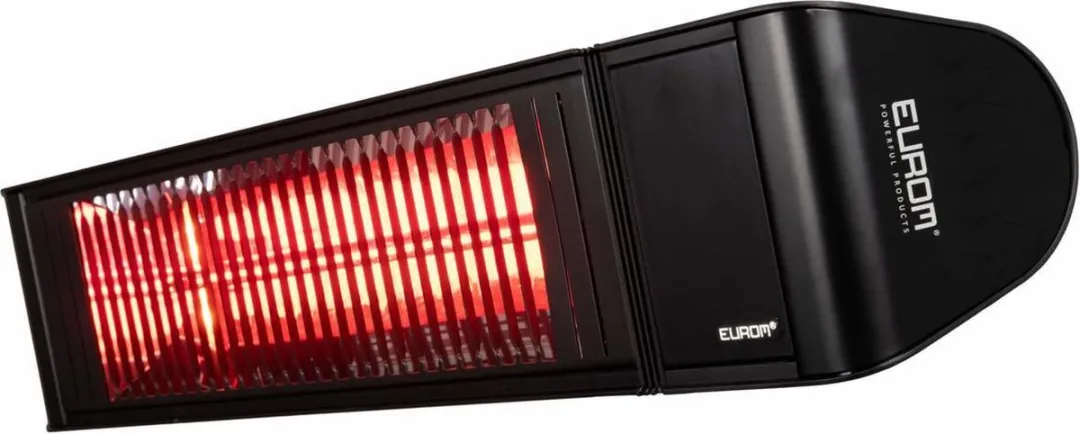 Eurom Golden 2000 Amber Focus Terrasverwarmer 2000W - Zwart