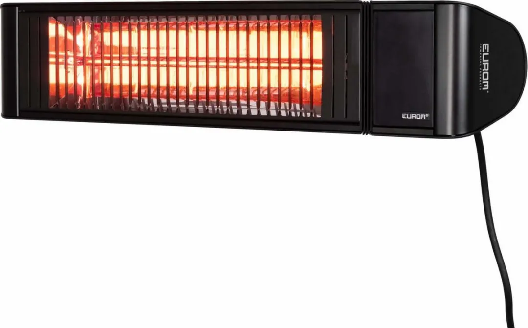 Eurom Golden 2000 Amber Focus Terrasverwarmer 2000W - Zwart