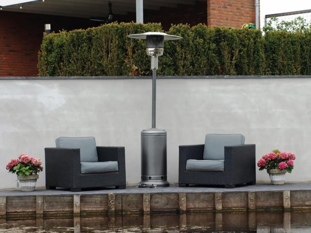 Sunred Sargas Terrasverwarmer Gas 14000W - Grijs