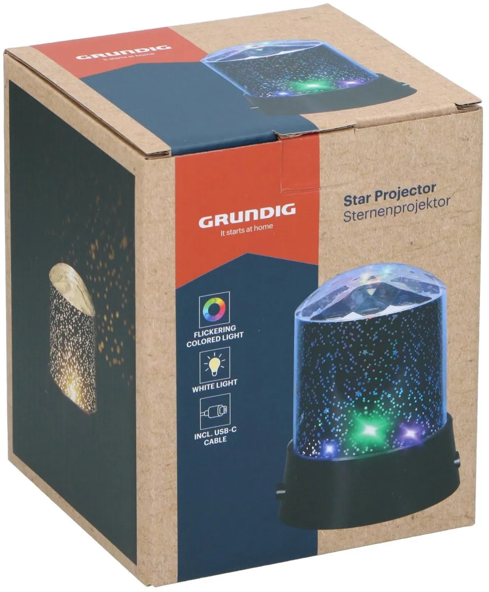 Grundig Sterrenprojector 10W RGB - Zwart